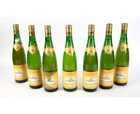 7 bottles of Tokay Pinot Gris Vin D'Alsace, 1992 vintage (7)