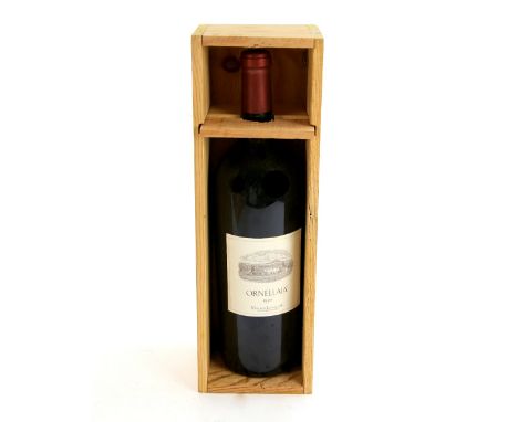 1 magnum of Bolgheri Ornellaia, 1994 vintage port, in original wooden case (opened) 