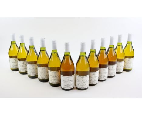 12 bottles of Macon-Villages Guy De Poirieux white wine, 1995 vintage (12)