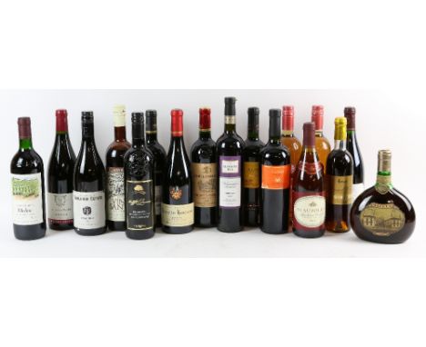 Mixed lot Red &amp; Rose wine ( 17 bottles )