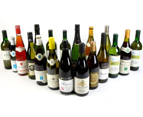 Mixed lot White Wine (17.5 bottles)