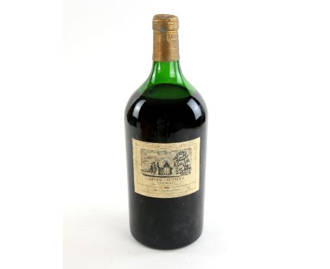 1 Jeroboam (double magnum) of Chateau Cantemerle Haut-Medoc, 1982 vintage red wine