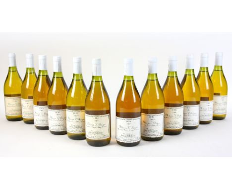 12 bottles of Macon-Villages Guy de Poirieux wine, 1995 vintage (12)