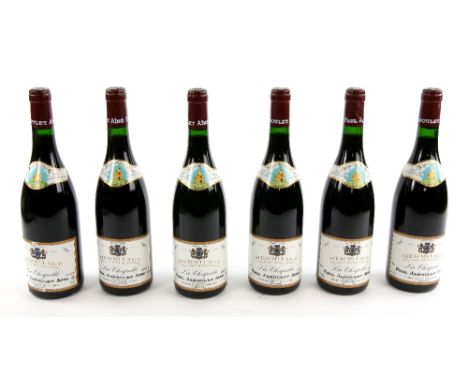 6 bottles of Herrmitage La Chapelle Jaboulet, 1997 vintage (6). Previously stored in Wine Society cellars.  