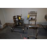 Groen SS Kettle on Stand w/Pour Mechanism, Approx. 5 Gal. Capacity, RIGGING FEE: $50