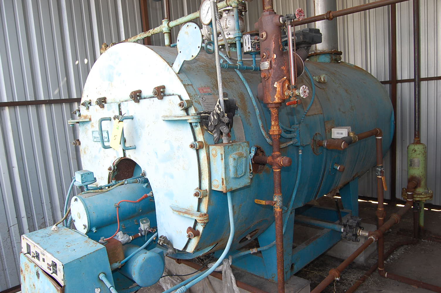 Kewanee Boiler Co. Model H3S60G 100 HP Natural Gas Boiler, SN R3263