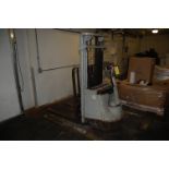 Crown Electric Straddle Type Order Picker, Approx. 3000 lbs. Capacity, RIGGING FEE: $25