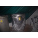 Globas SS Tank, 42 in. Diameter x 36 in. Deep, Pressure Lid, 4-Wheel Base, RIGGING FEE: $50