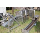 SS Components, (2) Bucket Loaders, (6) SS Tubs, Approx. 24 in. x 24 in. x 20 in., RIGGING FEE: $300