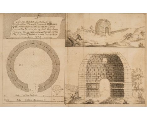 [Stukeley, William]. An Account of a Roman Temple, and other Antiquities, near Graham's Dike in Scotland, 1st edition, [Londo