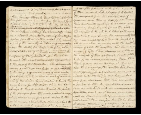 United States Travel Diary. A Manuscript Journal of a Tour from New York through New York State to Niagara Falls, 15 August t