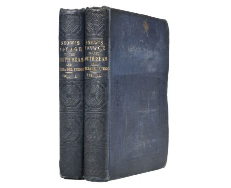 Snow (William Parker). A Two Years' Cruise off Tierra del Fuego, the Falkland Islands, Patagonia, and in the River Plate: A N