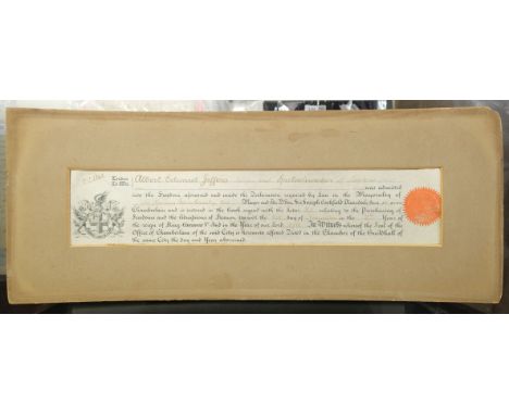 * McNally (Leonard). Village Lawyer a Farce, [Dublin?], circa 1785, manuscript comprising 21 pages including title with Drama