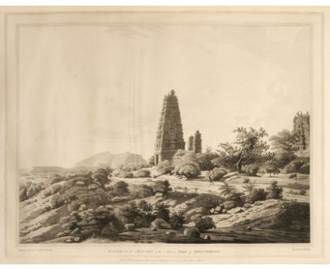 Colebrook (Robert H.). Twelve Views of Places in the Kingdom of Mysore, the Country of Tippoo Sultan, from Drawings taken on 