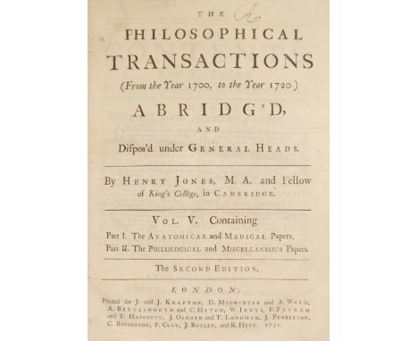 Philosophical Transactions. Philosophical Transactions, giving some Account of the Present Undertakings, Studies, and Labours