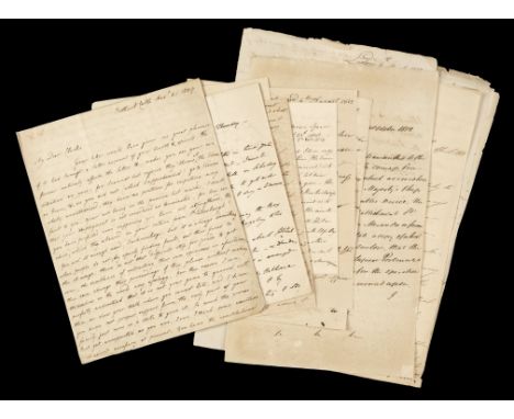 * Peninsular War. Collection of letters and dispatches to diplomatist Charles Stuart (later Baron Stuart de Rothesay), 1809-1