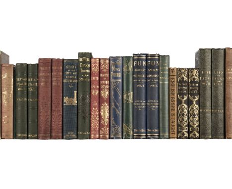 Bagehot (Walter). Estimates of some Englishmen and Scotchmen, 1st edition in book-form, London: Chapman and Hall, 1858, 2 pp.