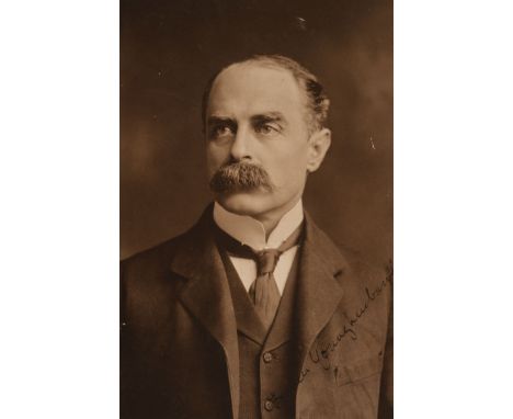 * Younghusband (Francis Edward, 1863-1942). British Army Officer and Explorer. Signed Photograph, 'Francis Younghusband', Abe