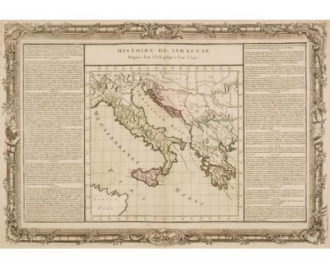 Europe. A collection of approximately 175 maps of European countries, regions, and city plans, 17th - 19th century, engraved 