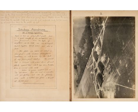 Aerial Photography. An album containing approximately 60 aerial photographs by Lieutenant W.H. Bundock, 28th Wing, Royal Air 
