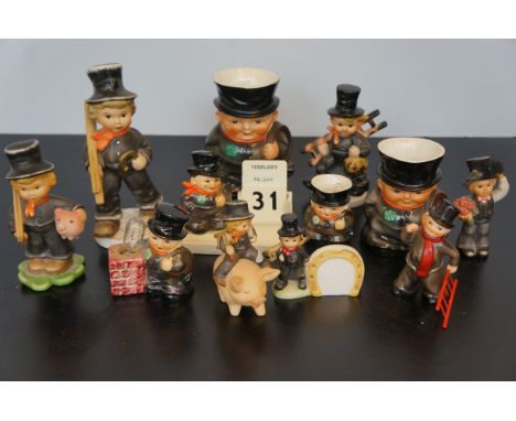 Collection of Goebel chimney sweeps