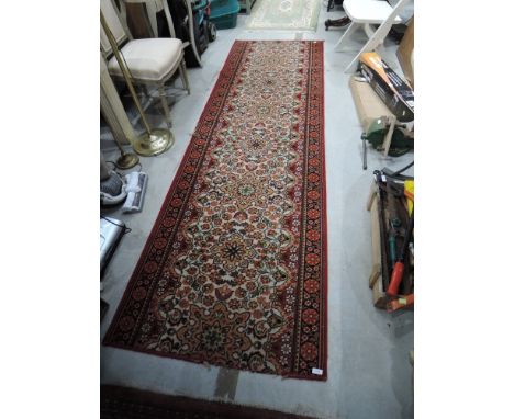 A vintage carpet runner