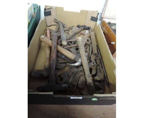 A selection of wood working tools