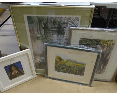 Richard Wardle, 2 limited edition prints, a portrait print and another (4) 