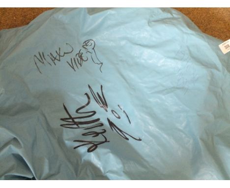 A DARTEX WATERPROOF JACKET SIGNED BY KEITH &amp;  MAX  (POSSIBLY THE PRODIGY?)