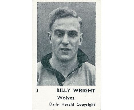 DAILY HERALD, Footballers, complete, thick print, with unused album, VG to EX, 32+