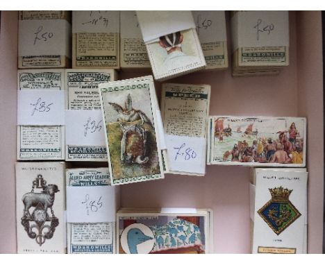 WILLS, complete (15), inc. Allied Army Leaders, First Aid, Ships Badges, Historic Events etc., G to EX, 750