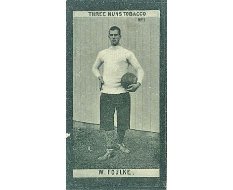 BELL, Footballers (1902), No. 1 Foulke (Sheffield United), small scuff to black edge, G