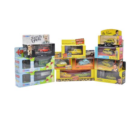 Corgi die-cast model vehicles, eleven including ref. 09002 Dad's Army Thornycroft van with Mr Jones figure; ref. 05201 Only f