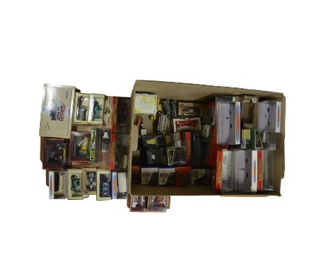 Die cast model vehicles, including Matchbox 'Days of yesteryear', Solido, Corgi and others, some boxed, some incorrect boxesQ