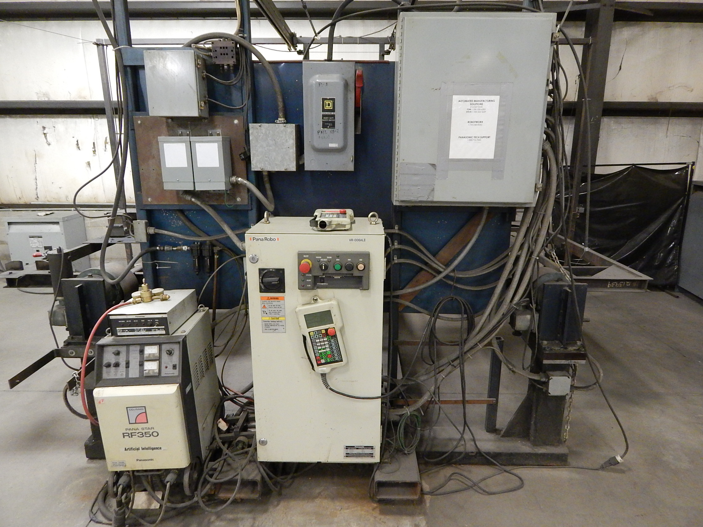... Array - panasonic robotic welding cell with panasonic vr 006alii robot and rh bidspotter com