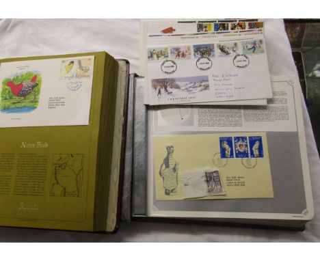 2 albums & loose selection of First Day Covers