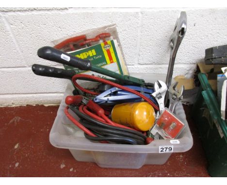 Box of tools etc