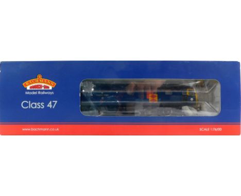 A Bachmann Branch Line OO gauge locomotive Class 47 Diesel 47145 'Merddin Emrys', Railfreight General Sector, BR blue, DCC, b