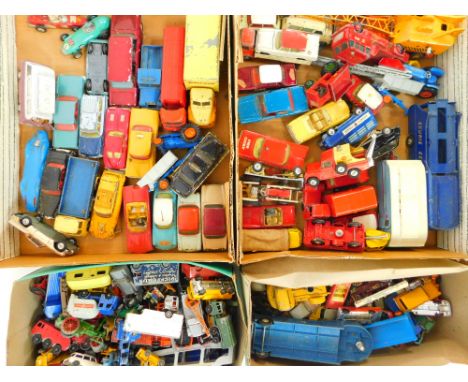 Corgi Tri-ang and other die cast vehicles, including a Tourist 18ft caravan., Ecurie Ecosse racing car transport., Bedford Pa