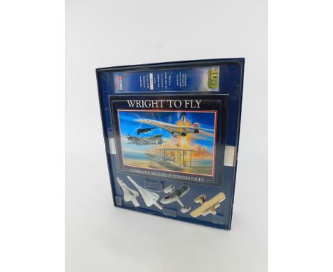 A Corgi Showcase Collection One Hundred Years of Flight, in aid of RAF Benevolent Fund Enterprises, with four die cast models