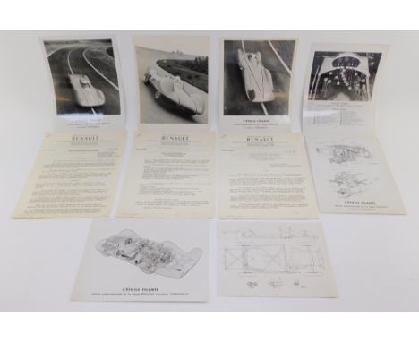 A Renault proposal from M Fernand Picard, to move from the piston engine to the turbine engine in Renault Motor Cars, dated 2