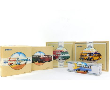 Corgi die cast Classic Commercial vehicles, single and double vehicle sets, including Iain Allen 50th Anniverary Set., and Th