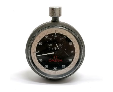 Omega vintage stopwatch - 50mm case and starts / stops &amp; resets