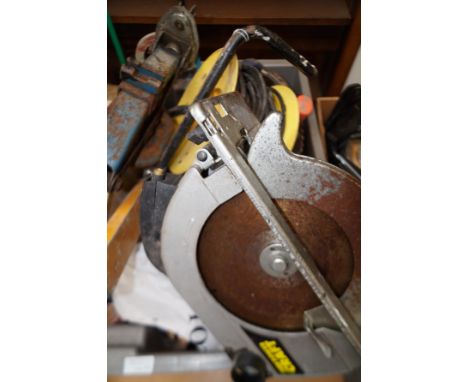 Group of tools and hardware items