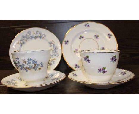 PARAGON TEA SERVICE AND A ROYAL STAFFORD PART TEA SERVICE
