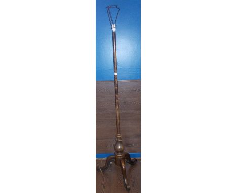 VICTORIAN TRIPOD STANDARD LAMP