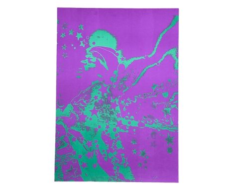 Jimi Hendrix Purple Haze. Spirit of the Sixties poster. 40.5x57.5cm