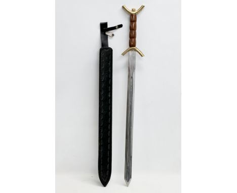 A Celtic style sword. 80cm