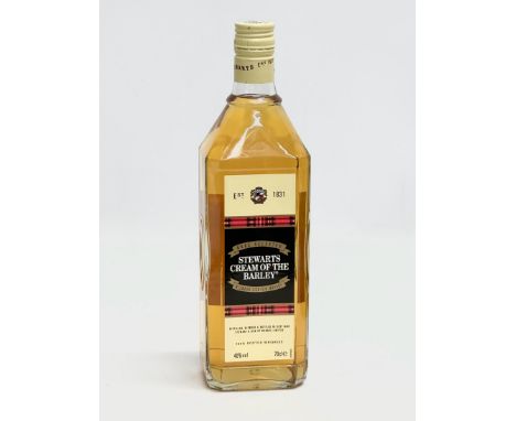 A bottle of Rare Selected Stewarts Cream of the Barley Blended Scotch Whisky. 70cl.