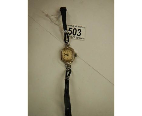 A Timex retro style ladies wrist watch in working order.